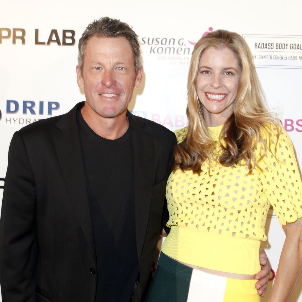 Lance Armstrong mit seiner Frau Anna