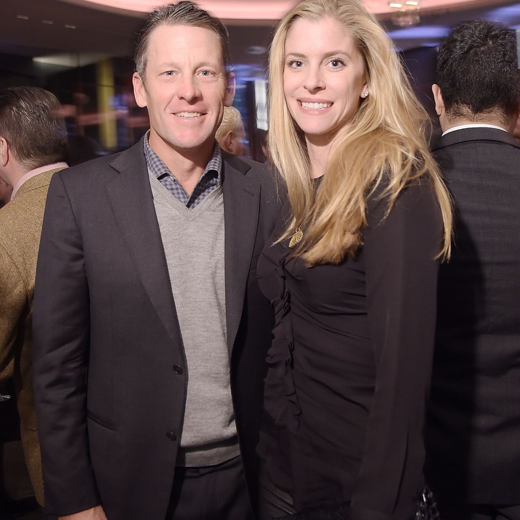 Lance Armstrong und Anna Hansen