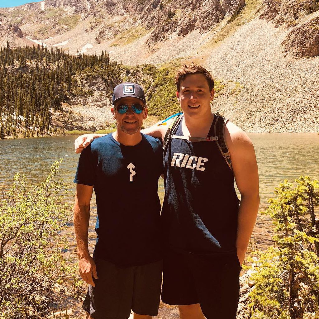 Lance Armstrong und sein Sohn Luke
