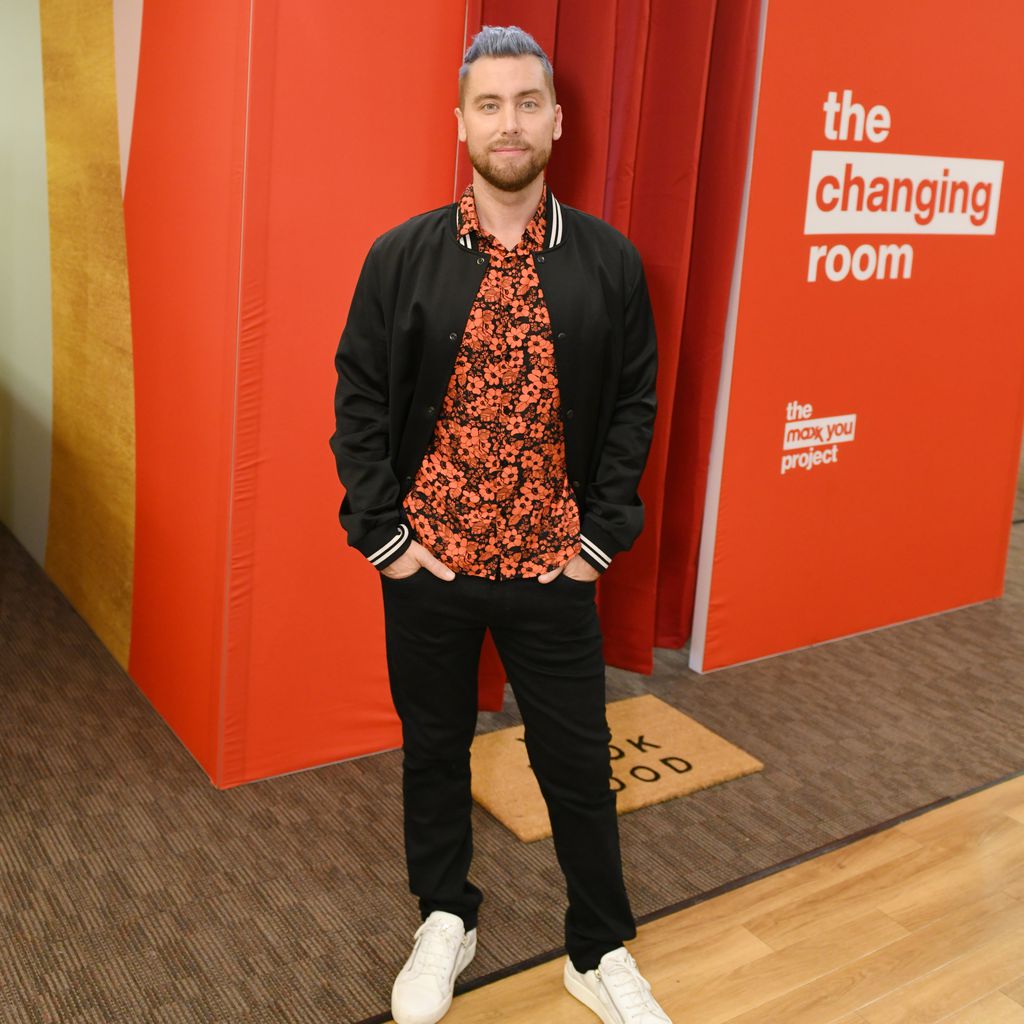 Moderator Lance Bass
