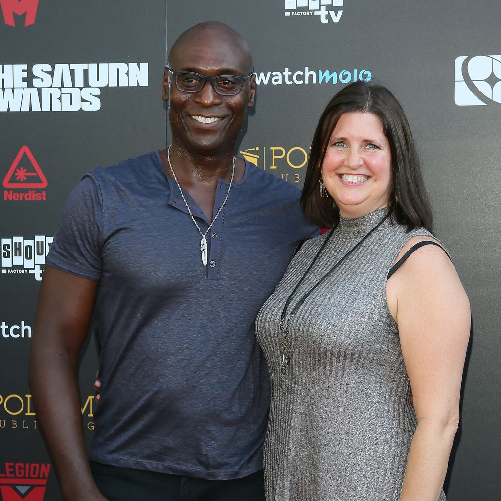 Lance Reddick und Stephanie Reddick im September 2019