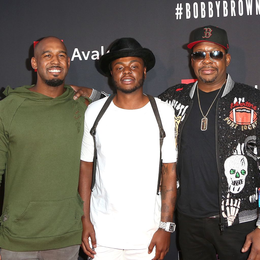 Landon Brown, Bobby Brown Jr. und Bobby Brown