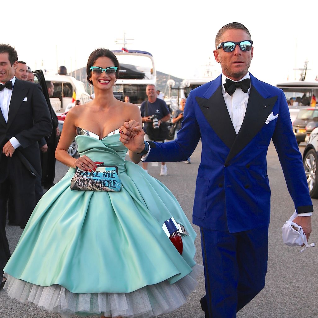 Shermine Shahrivar und Lapo Elkann im Juli 2016