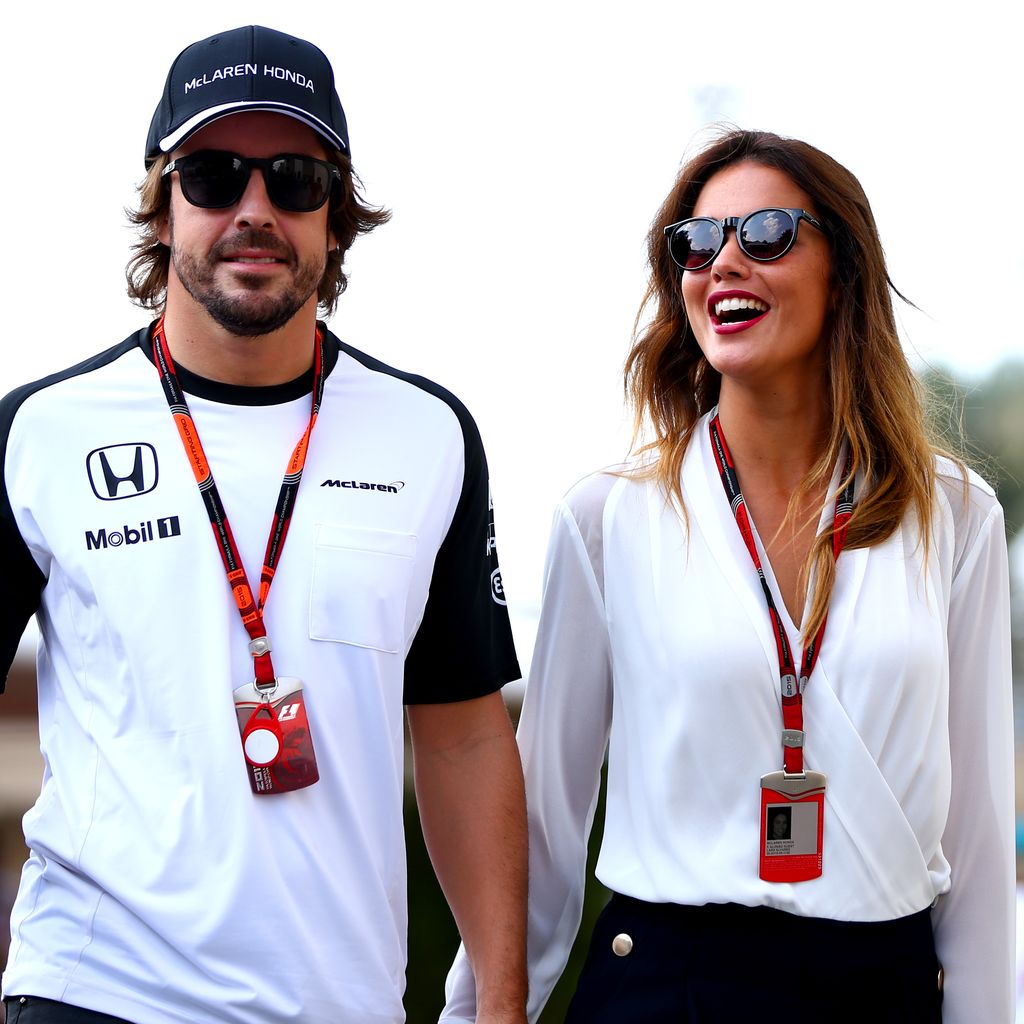 Fernando Alonso und Lara Alvarez