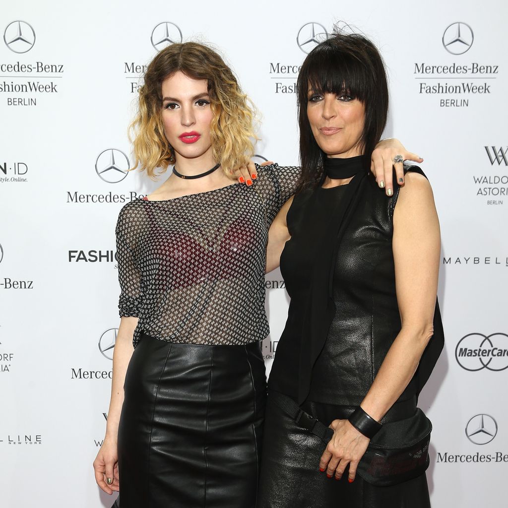 Larissa Kerner mit ihrer Mutter Nena, 2015