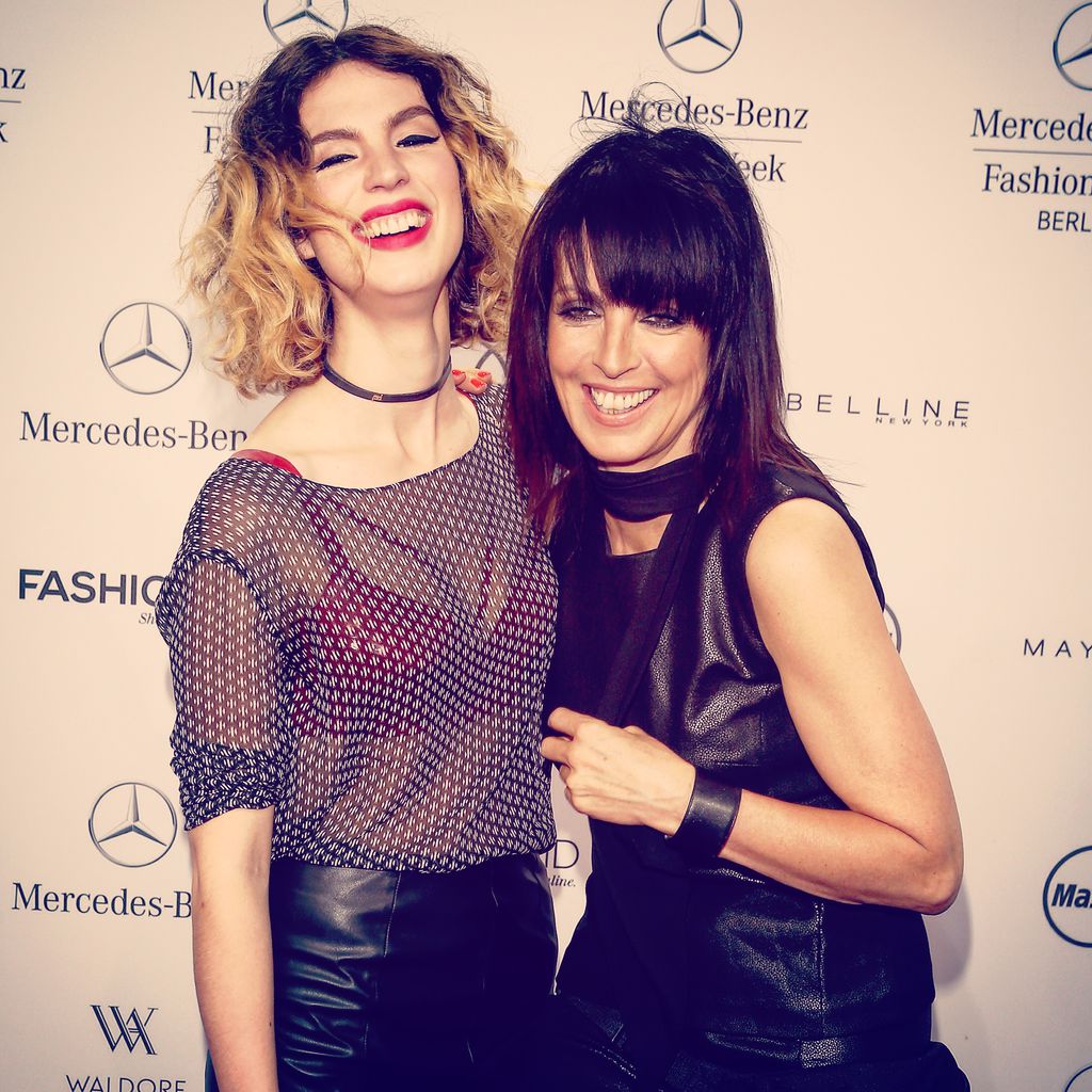 Larissa Kerner und Nena bei der Berliner Fashion Week 2016
