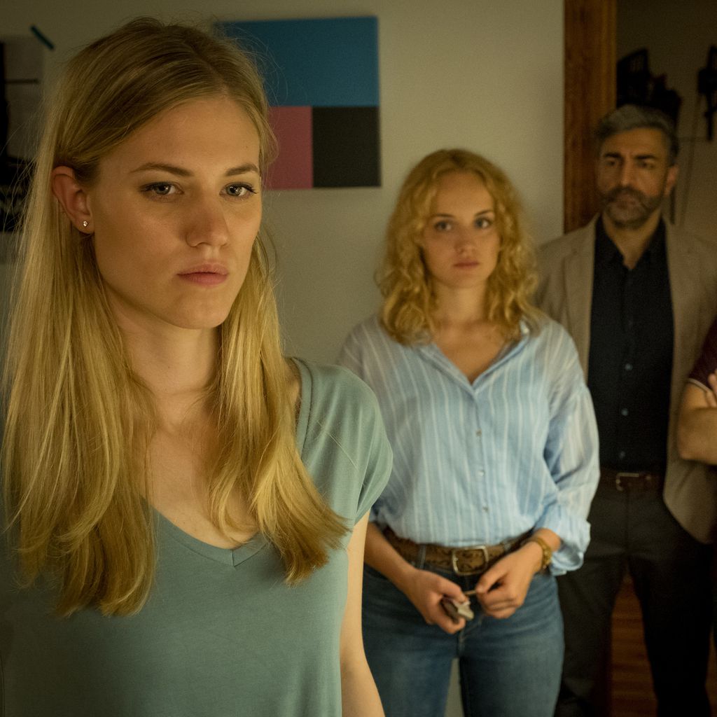 Larissa Marolt, Luise von Finckh, Neil Malik Abdullah und François Goeske