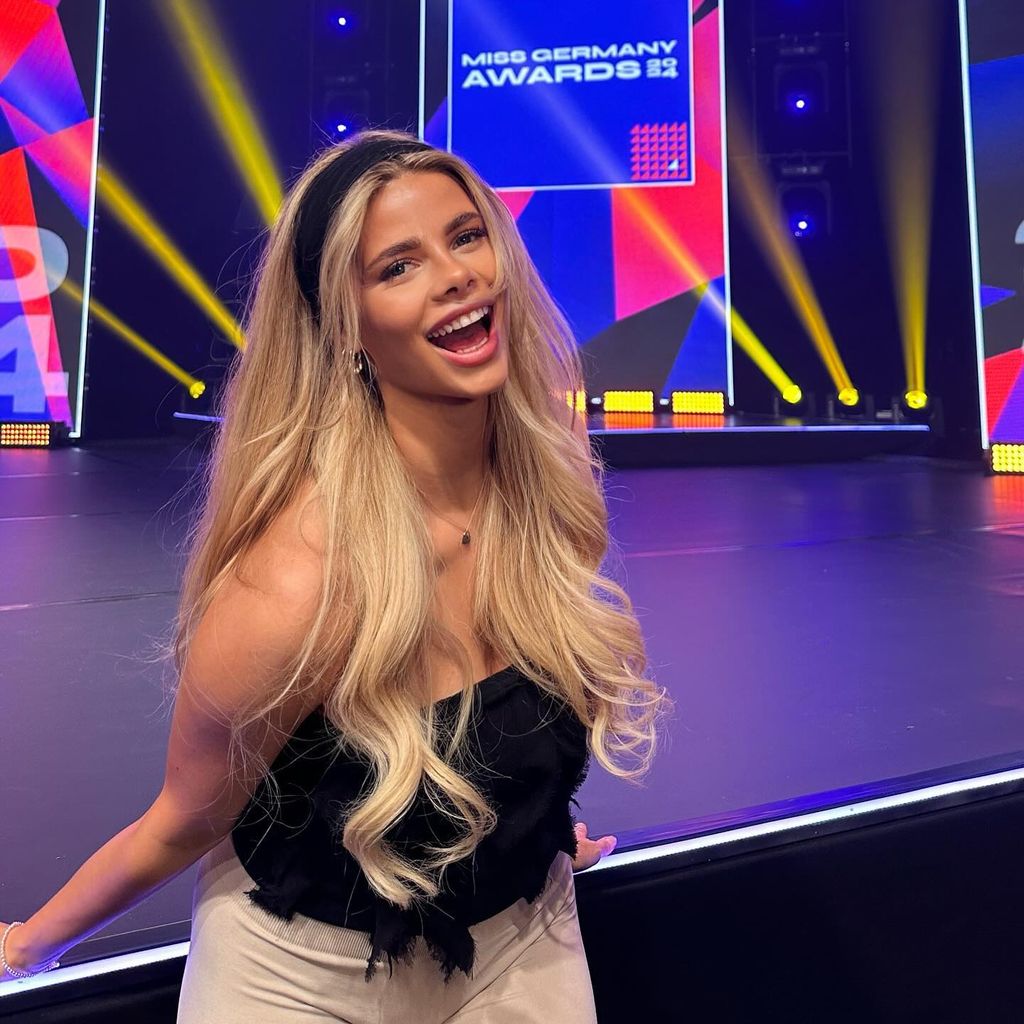 Larissa Neumann bei den Miss-Germany-Awards