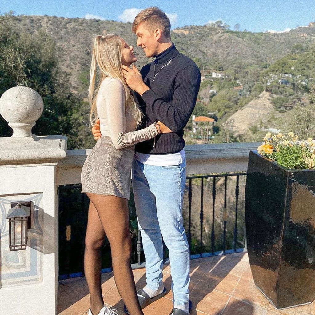 Larissa und ihr Freund Mike in der GNTM-Modelvilla in Los Angeles