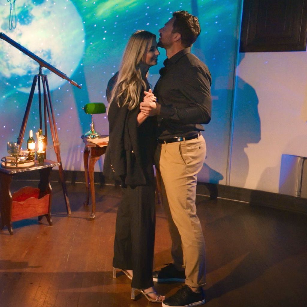 Larissa und Sebastian bei ihrem Einzeldate