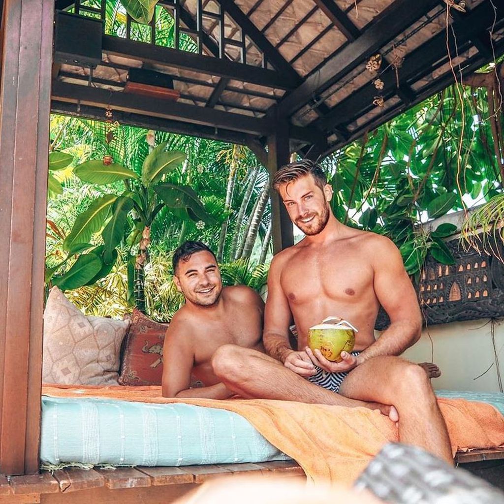 Lars Steinhöfel und Freund Dominik auf Koh Samui