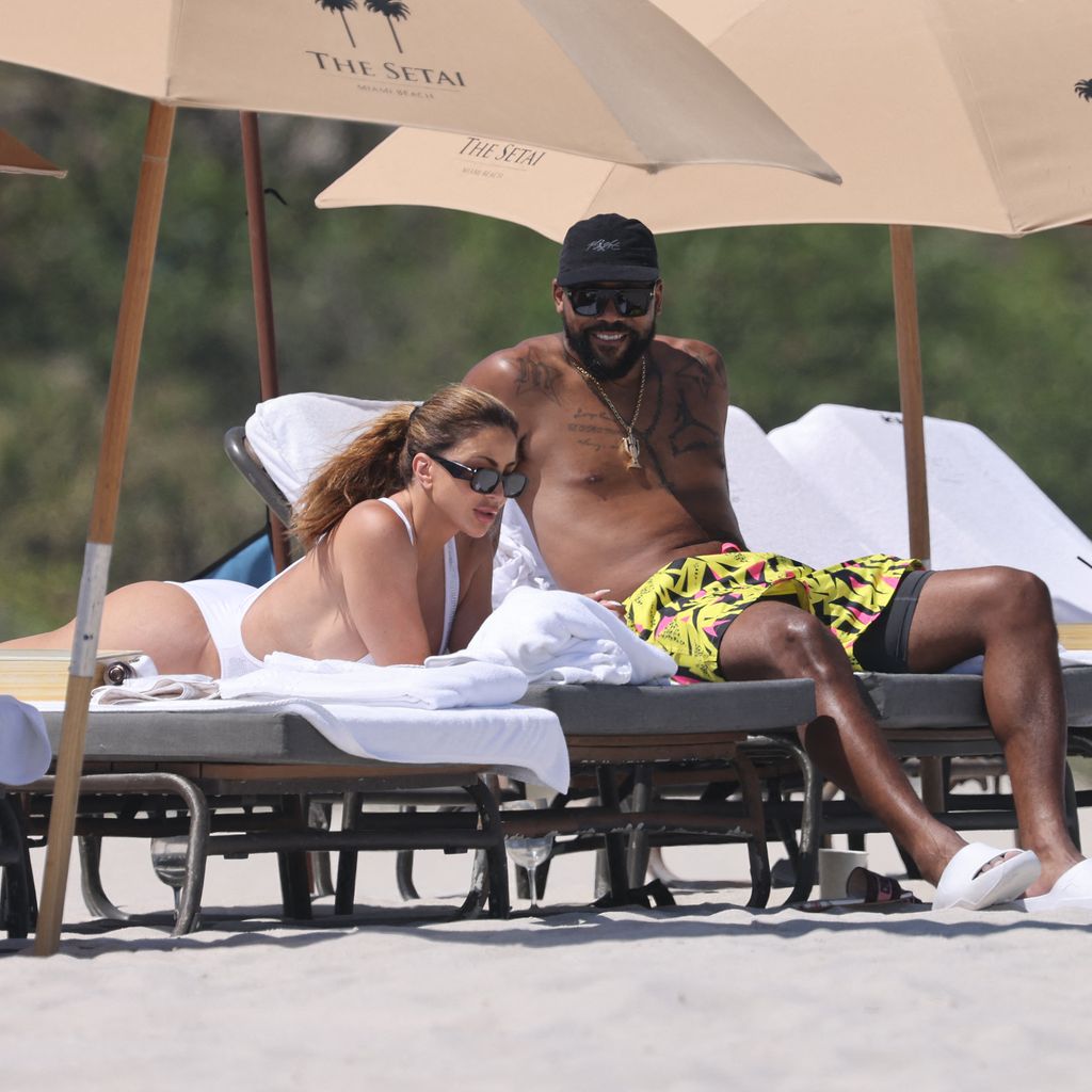 Larsa Pippen und Marcus Jordan, April 2024
