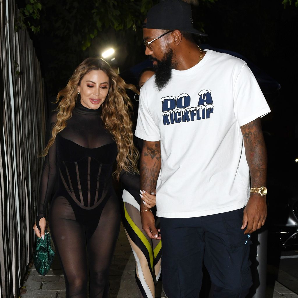 Larsa Pippen und Marcus Jordan