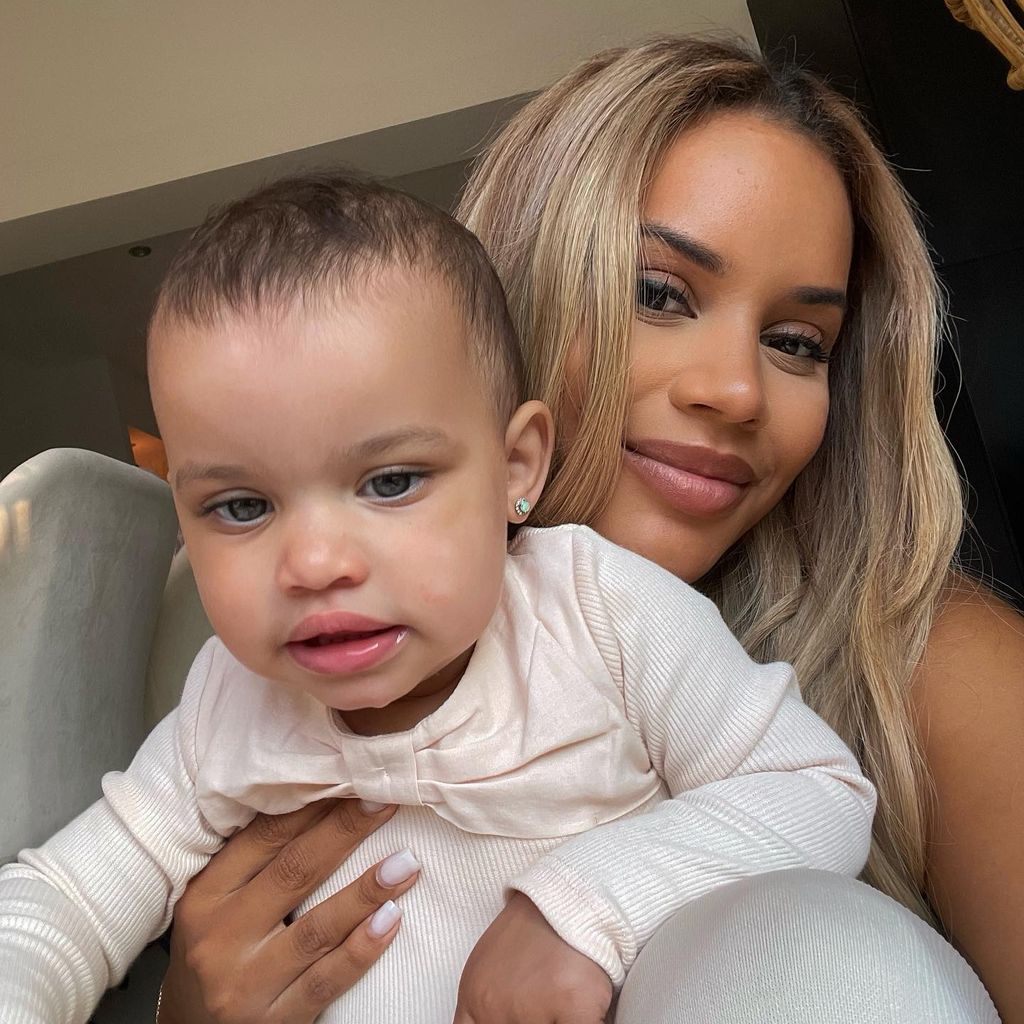Lateysha Grace mit ihrer Tochter Layke