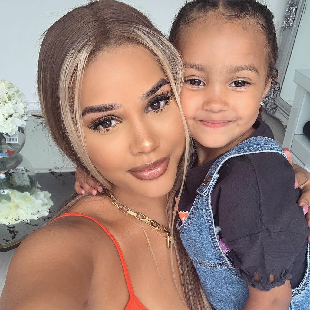 Lateysha Grace mit ihrer Tochter Wynter