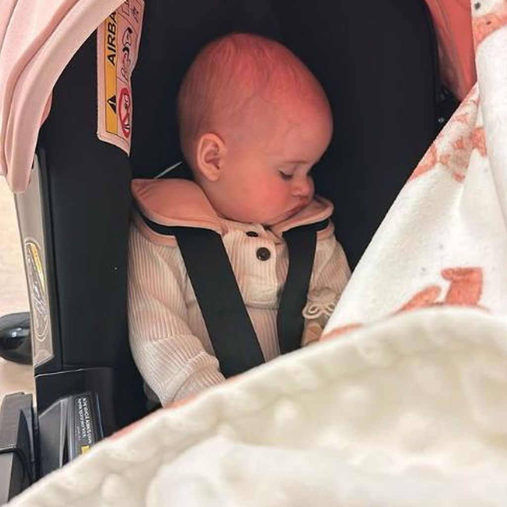 Laura Andersons Tochter Bonnie im April 2024