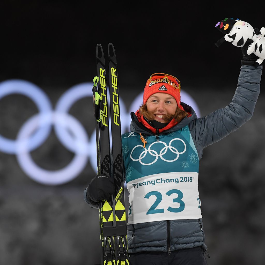 Laura Dahlmeier bei den Olympischen Winterspielen 2018