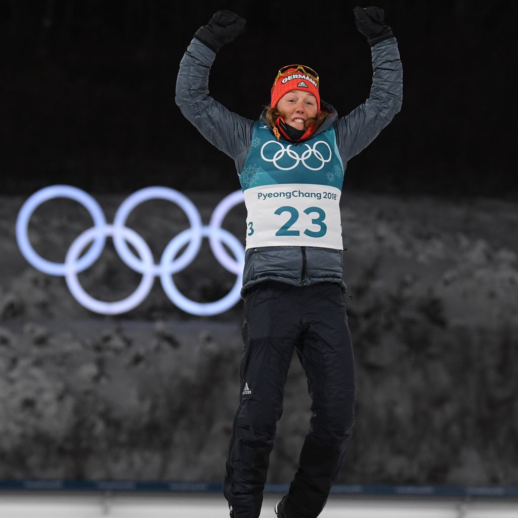 Laura Dahlmeier, Biathletin bei den Olympischen Winterspielen 2018