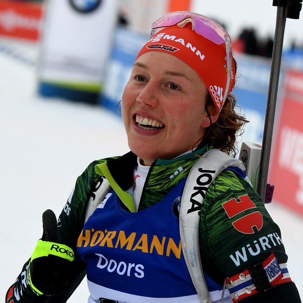 Laura Dahlmeier im Dezember 2017