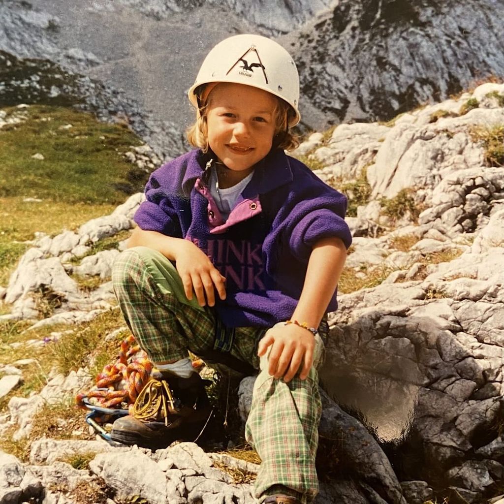 Laura Dahlmeier als Kind