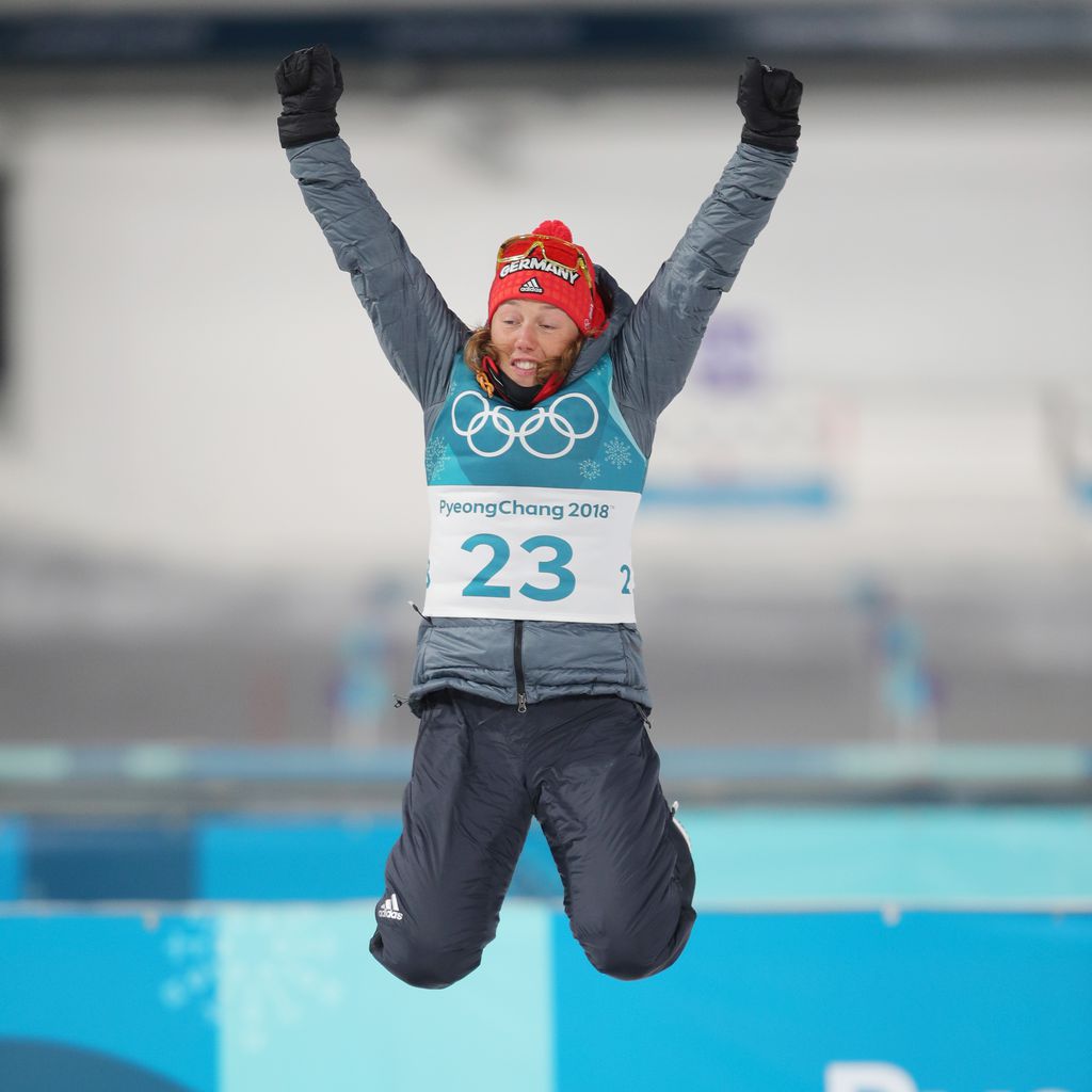 Laura Dahlmeier, Profi-Sportlerin und Olympia-Goldmedaillengewinnerin 2018