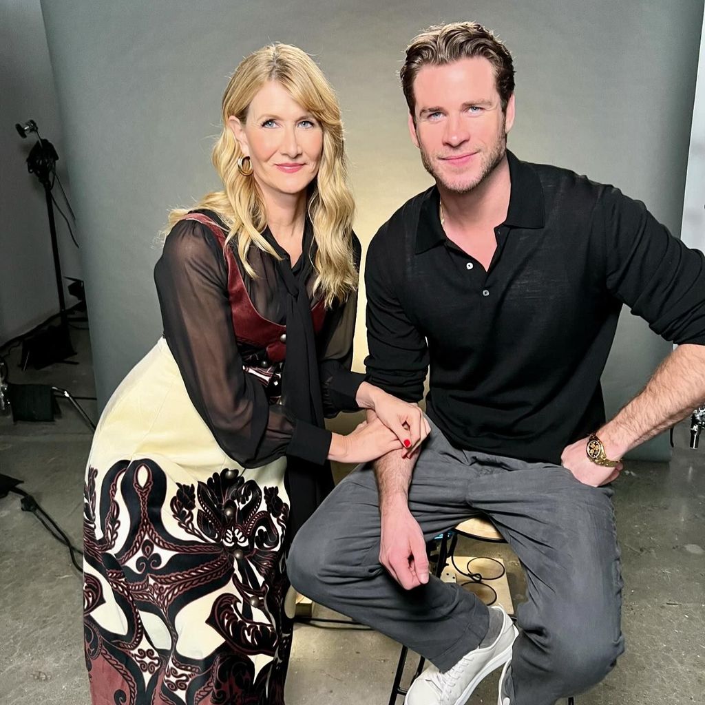 Laura Dern und Liam Hemsworth im September 2024