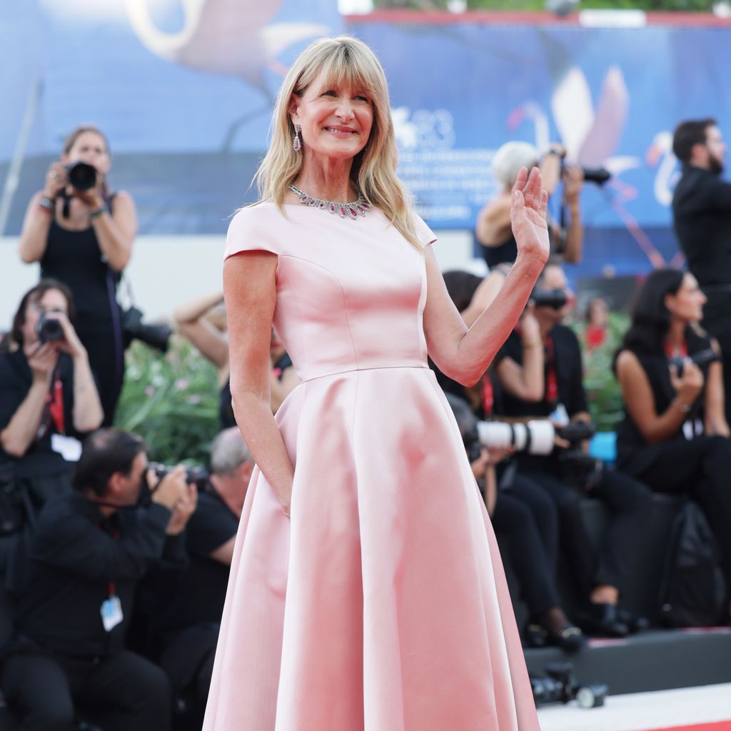 Laura Dern auf dem Roten Teppich zur Vorführung von "Ink" bei den 83. Filmfestspielen von Venedig 2026