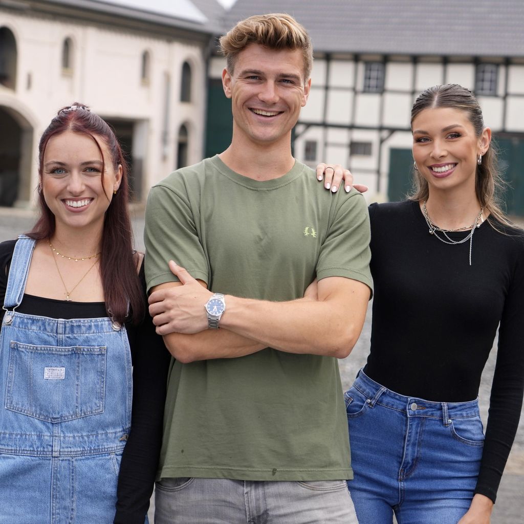 Laura, Friedrich und Selina von "Bauer sucht Frau", 2025