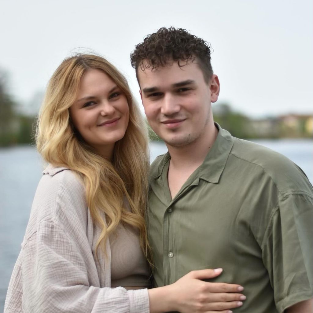 Laura Hink und Daniel Kunz im April 2024