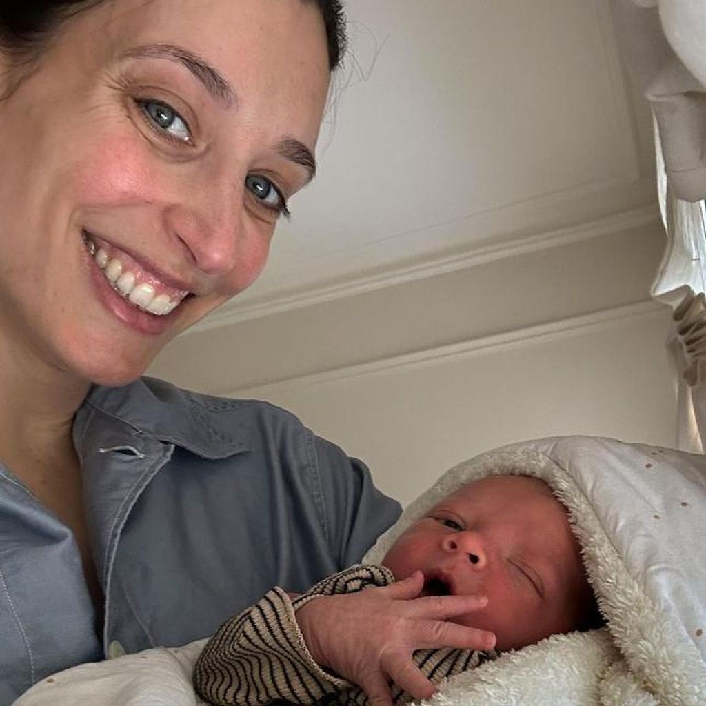 Laura Jackson mit ihrem Sohn Nico