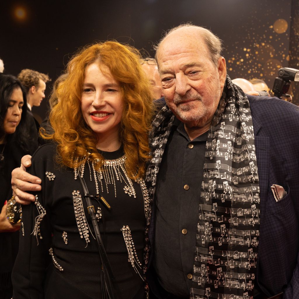 Laura Käfer und Ralph Siegel im November 2023