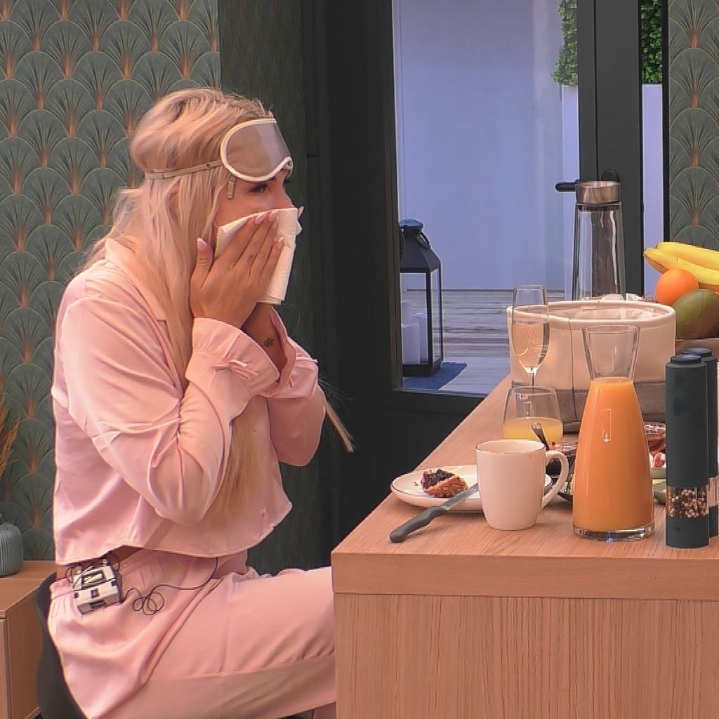 Laura Maria Lettgen und Michael Naseband bei "Promi Big Brother"