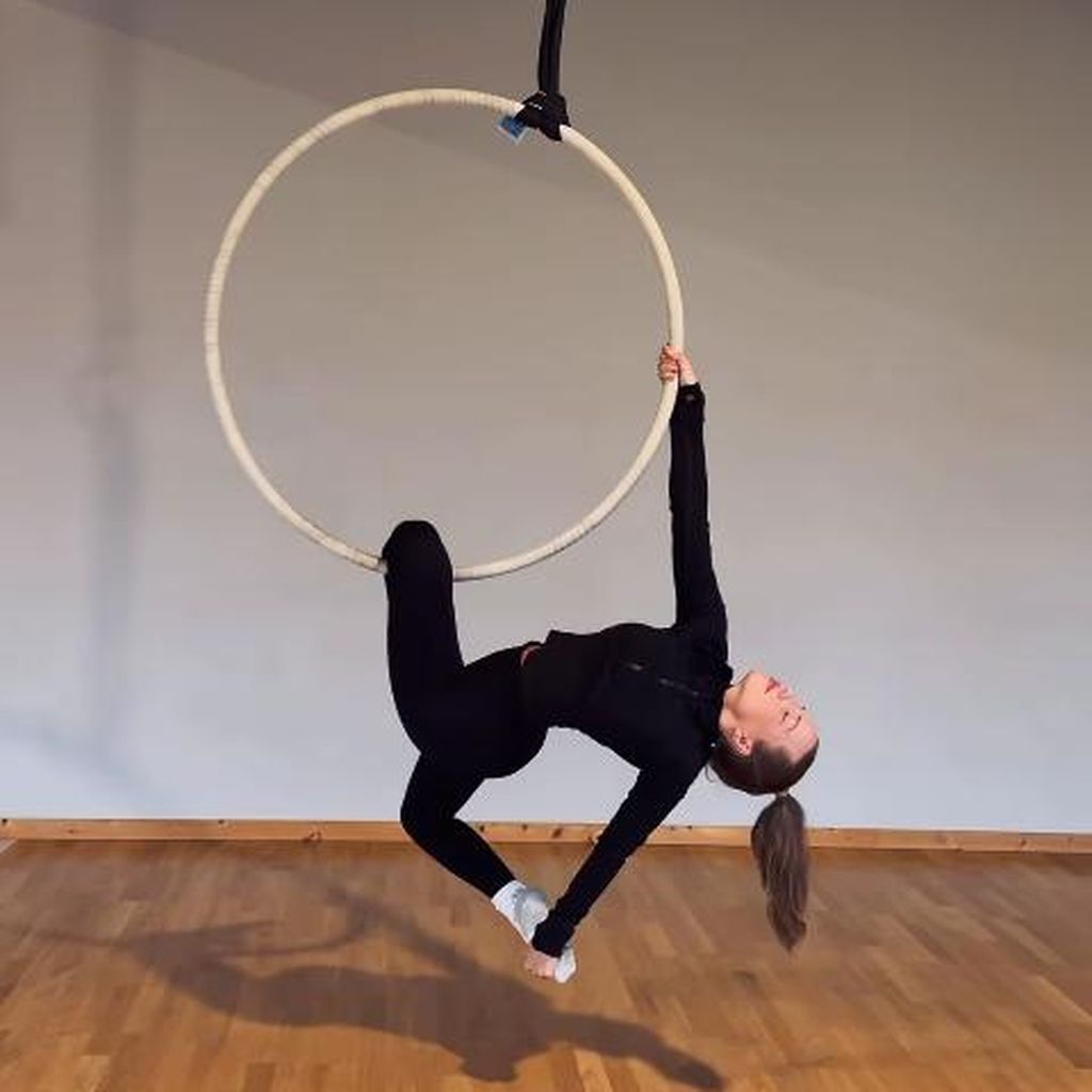 Laura Maria Rypa beim Sport, 2024
