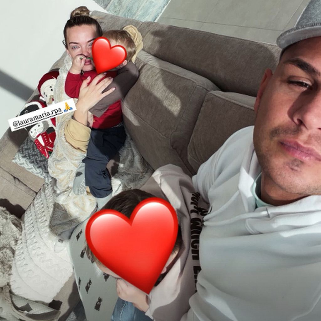 Laura Maria Rypa und Pietro Lombardi mit ihren Kindern, Dezember 2025