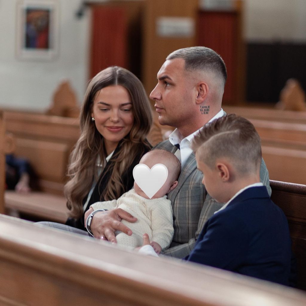 Laura Maria Rypa und Pietro Lombardi mit Leano und Alessio