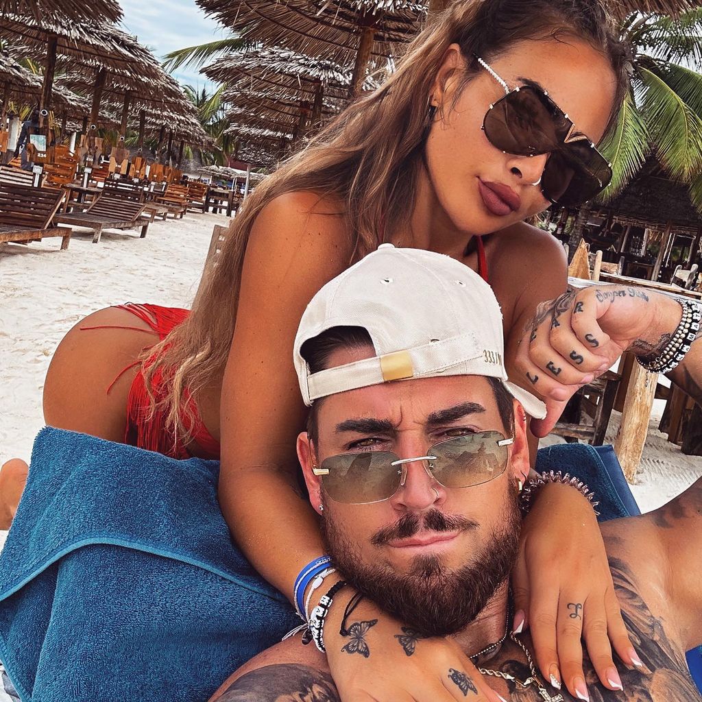 Laura Morante und Mike Heiter im Urlaub, November 2022