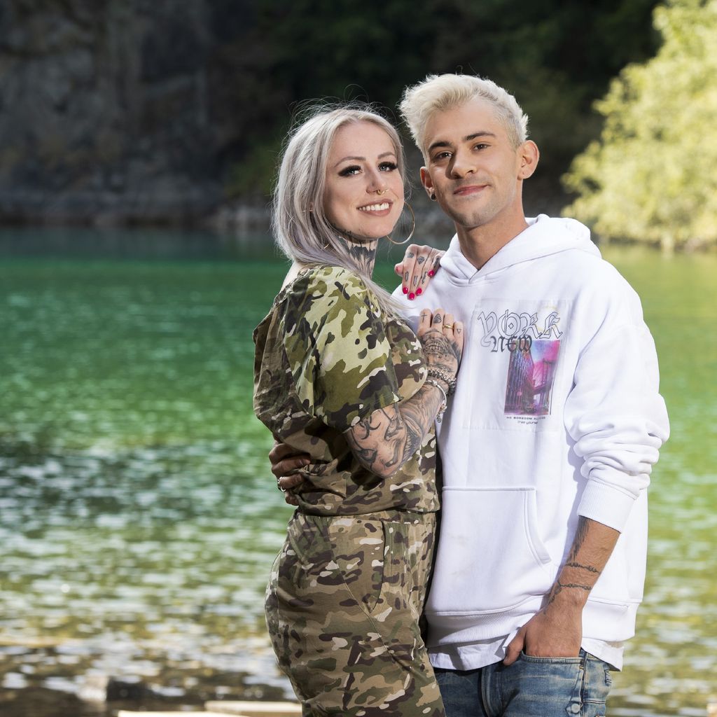 Laura Steinert und Daniele Negroni bei "#CoupleChallenge" 2020