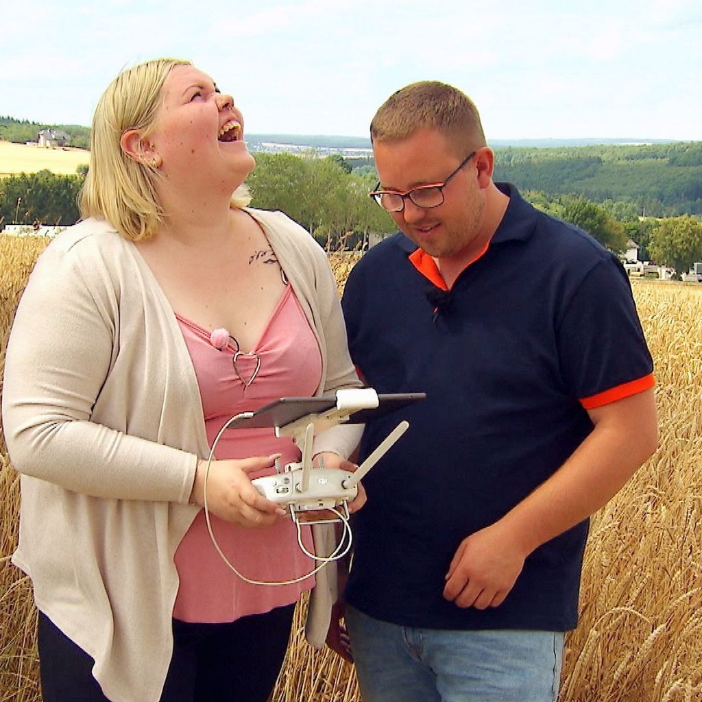 Laura und Stephan bei "Bauer sucht Frau"