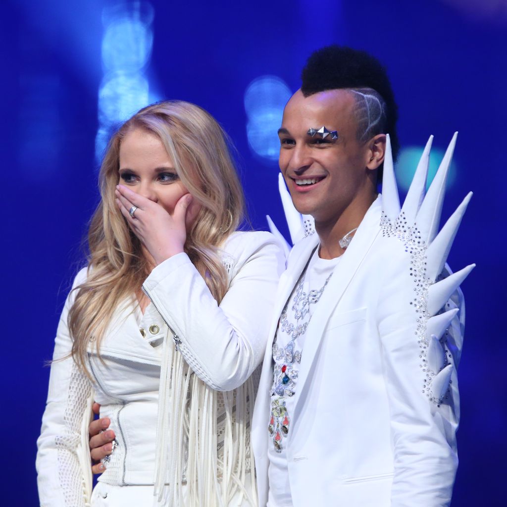 Laura van den Elzen und Prince Damien bei DSDS 2016
