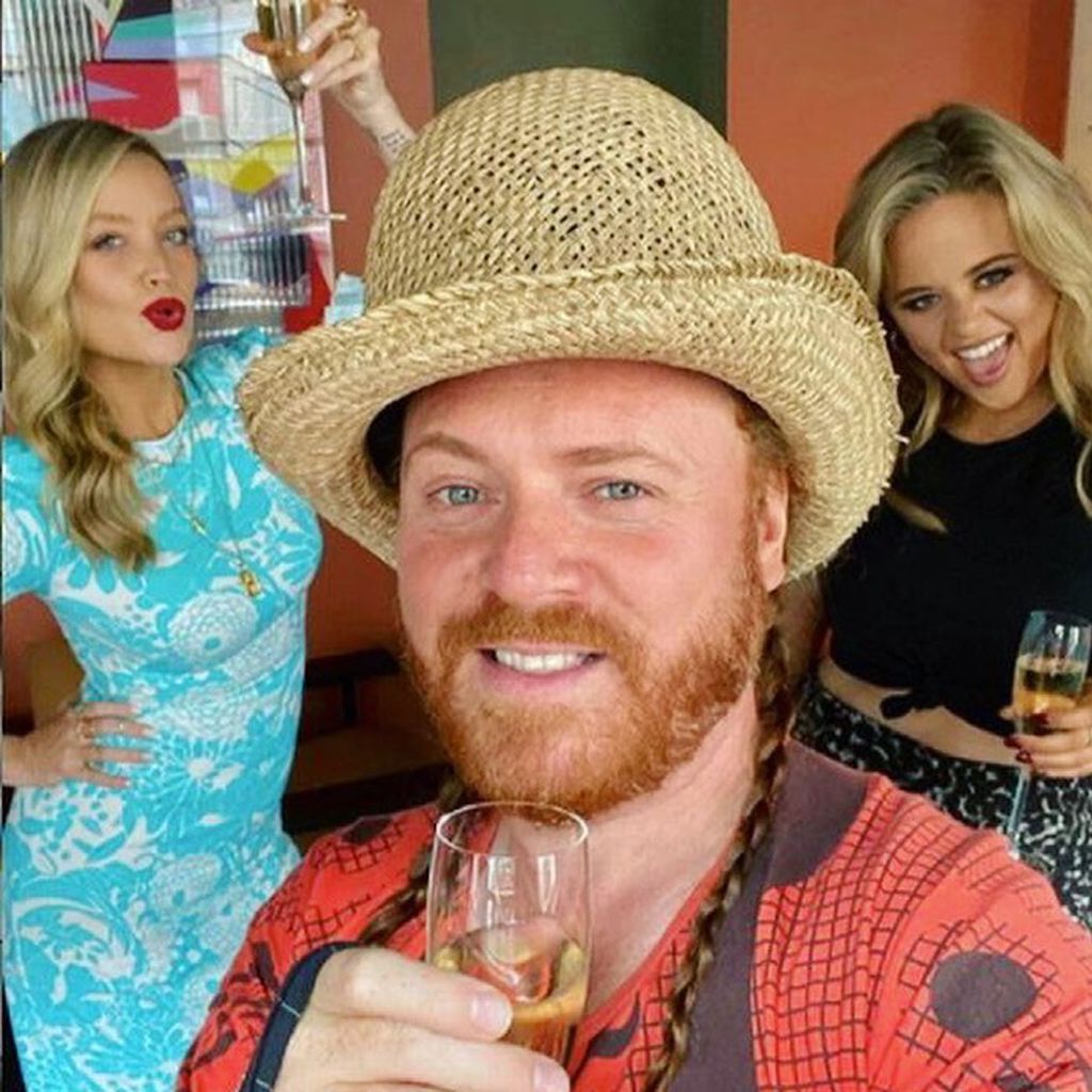 Laura Whitmore, Leigh Francis und Emily Atack