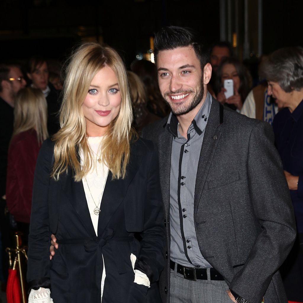 Laura Whitmore und Giovanni Pernice im Oktober 2016