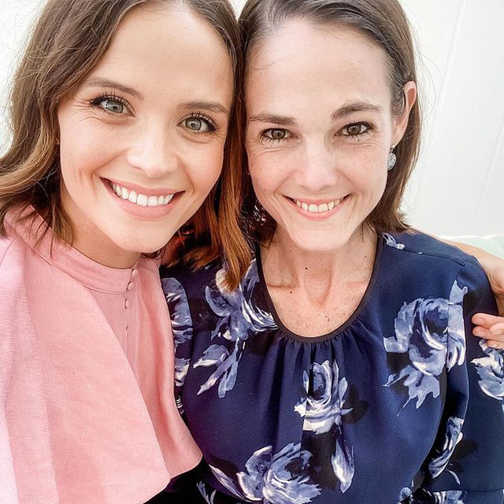 Lauren Brant mit ihrer Schwester Sandra