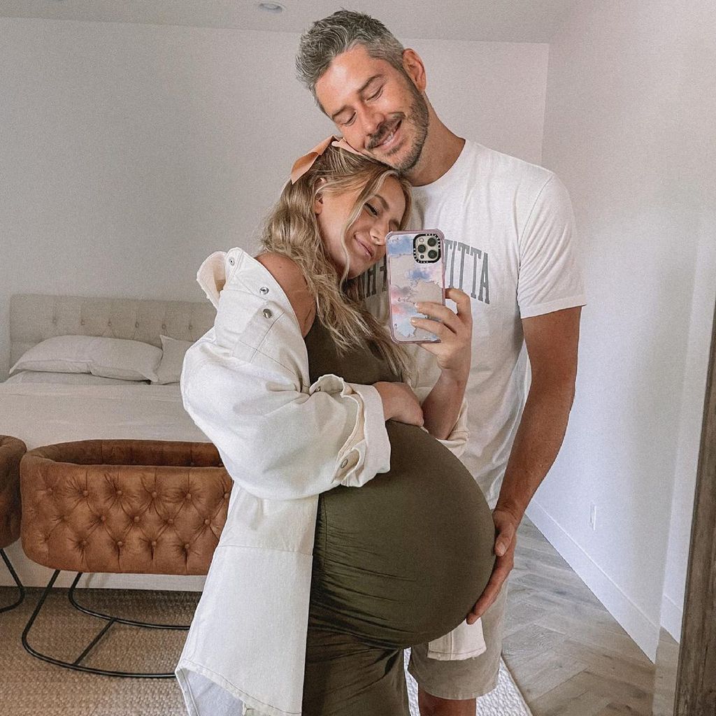 Lauren Burnham und ihr Mann Arie Luyendyk Jr. im Juni 2021