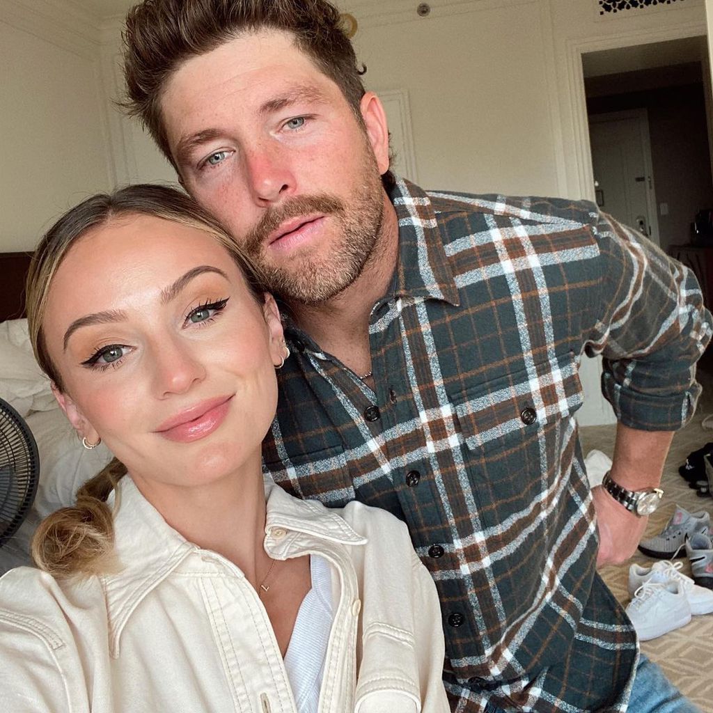 Lauren Bushnell Lane und Chris Lane im Oktober 2020