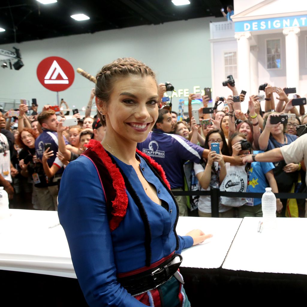 Lauren Cohan beim "The Walking Dead"-Panel auf der San Diego Comic Con