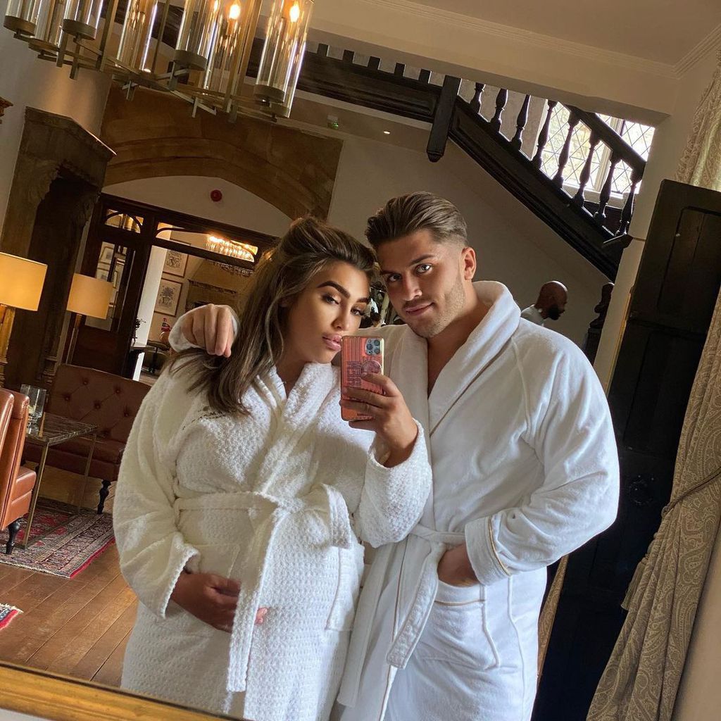 Lauren Goodger und Charles Drury im Juni 2021