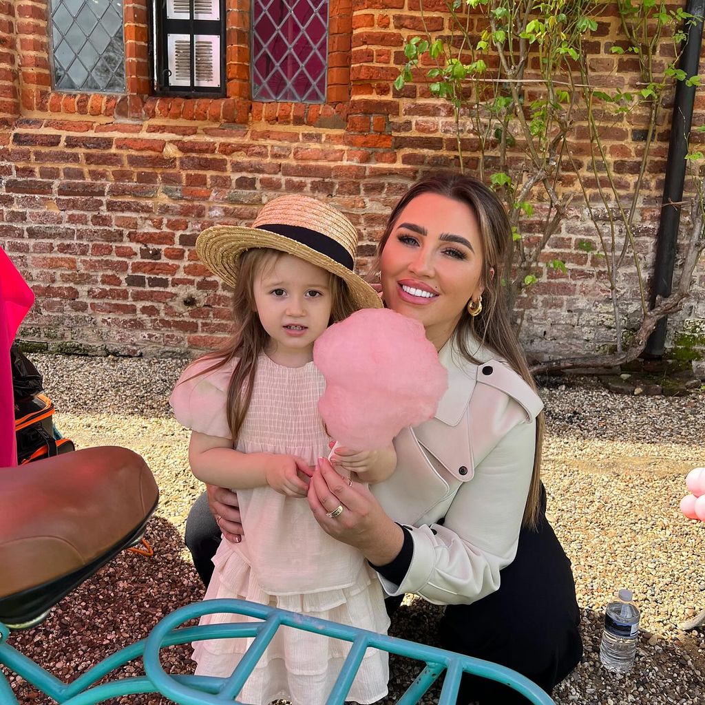 Lauren Goodger und ihre Tochter Larose