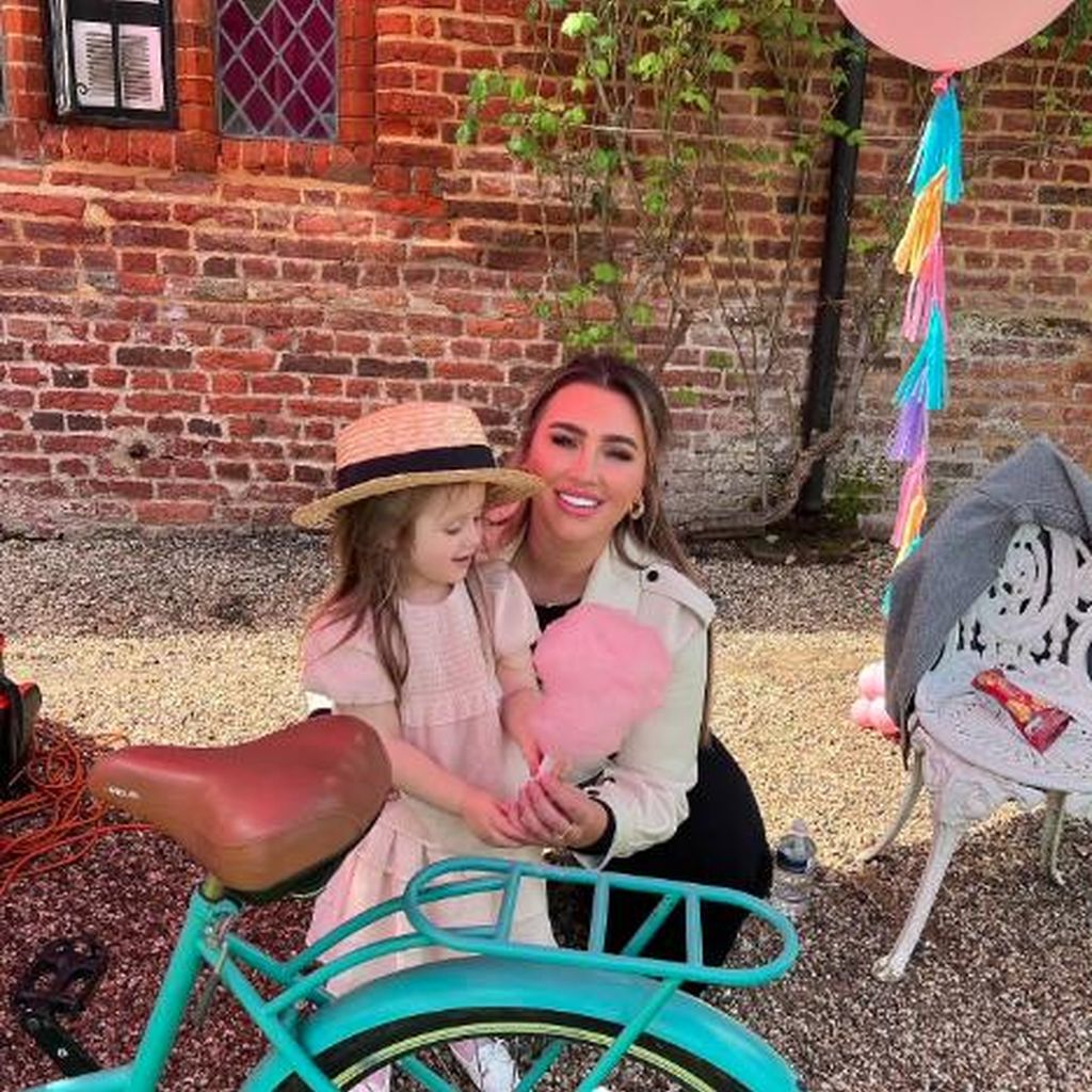 Lauren Goodger und ihre Tochter Larose
