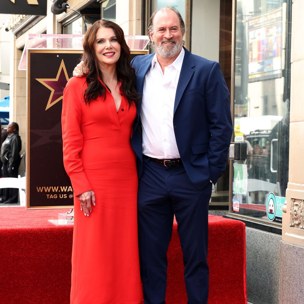 Lauren Graham und Scott Patterson bei der Zeremonie, 2025