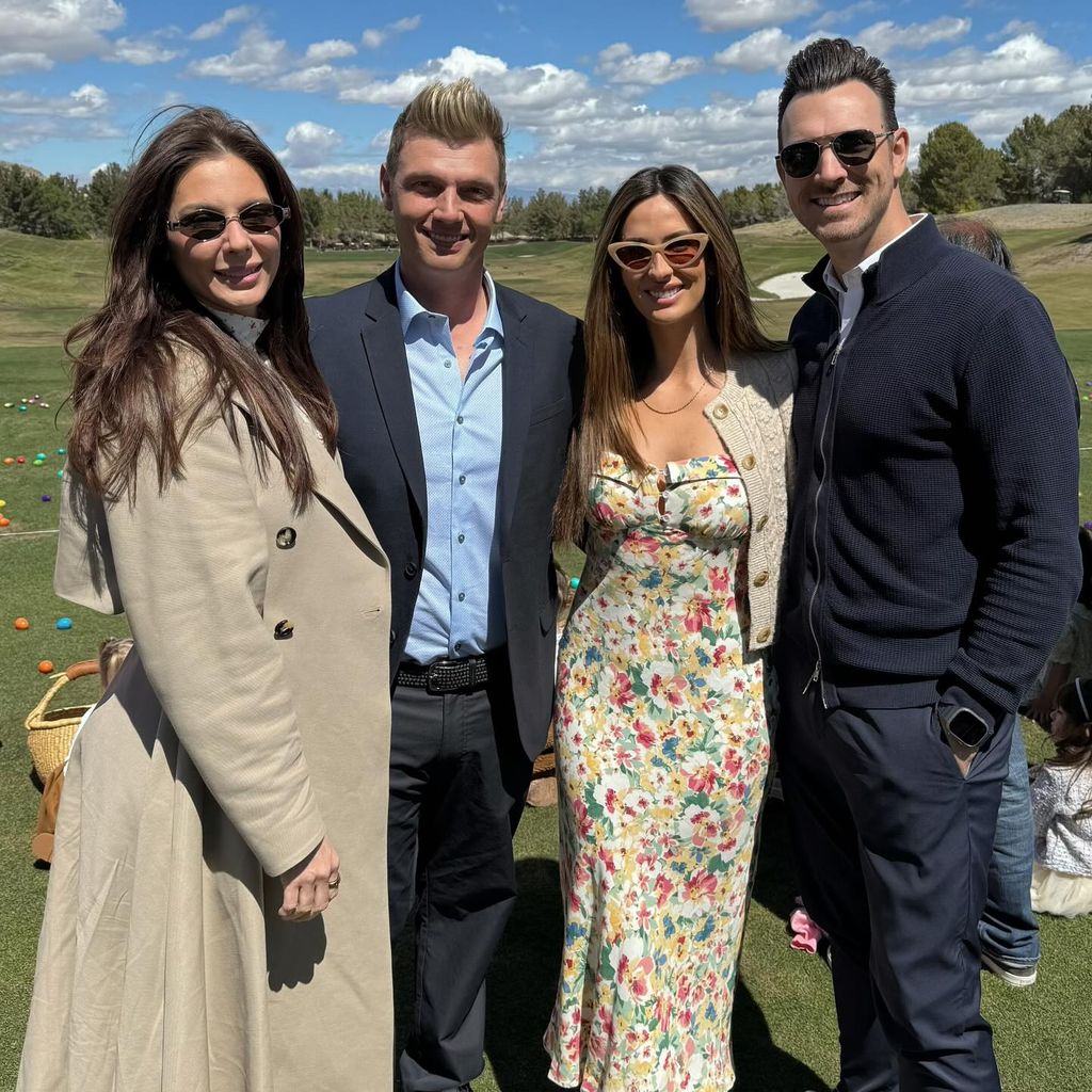 Lauren Kitt, Nick Carter, Angel Carter und Corey Conrad im März 2024